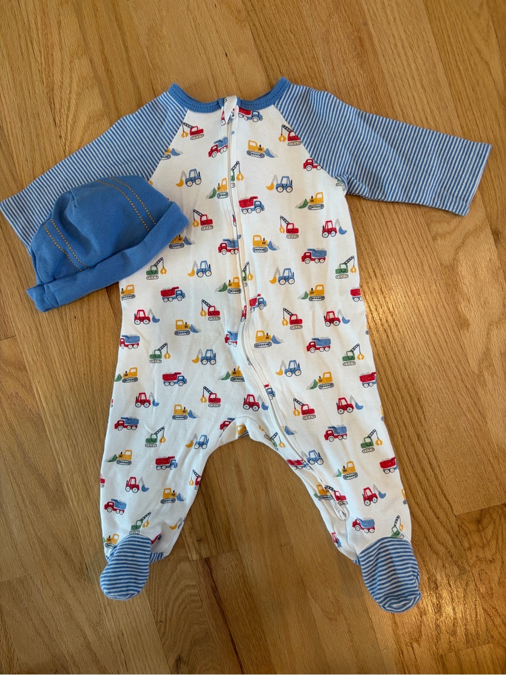 Little Me One-Piece with Matching Hat